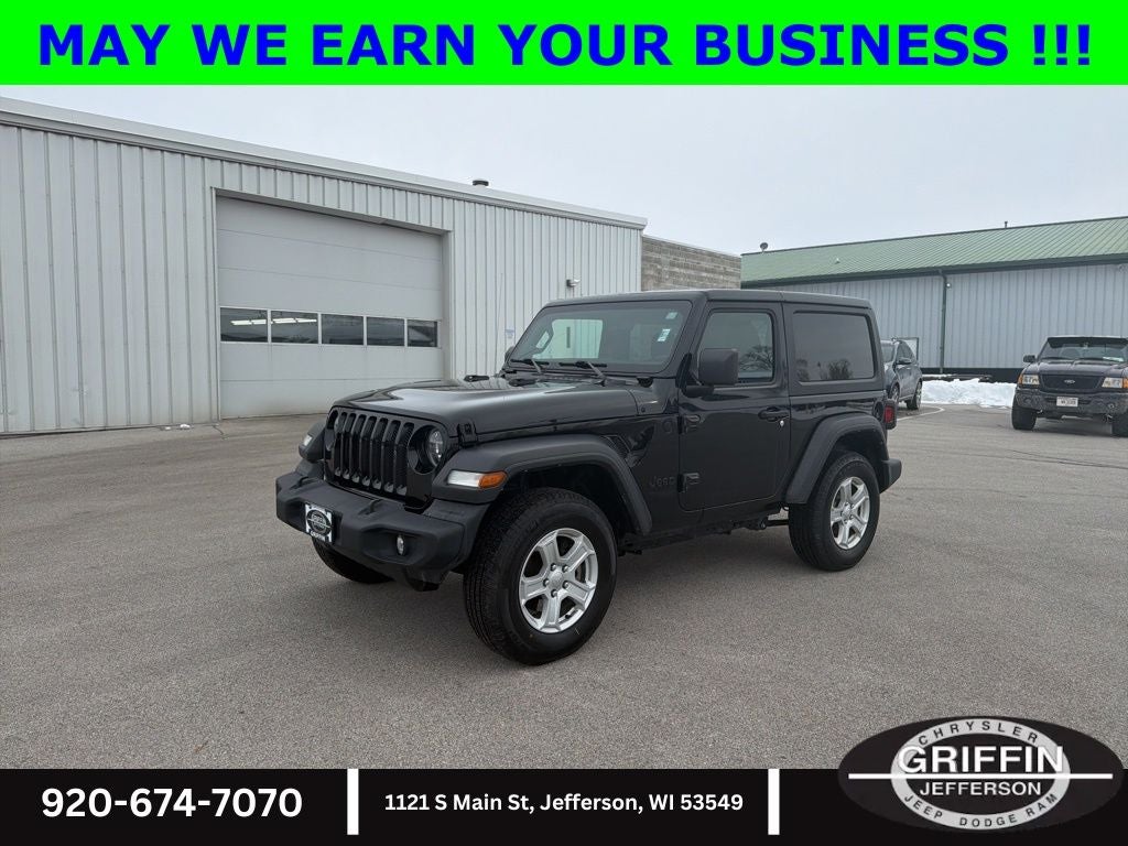 2021 Jeep Wrangler Sport S 4X4 !!!