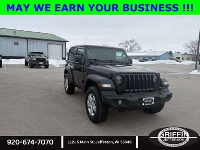 2021 Jeep Wrangler Sport S 4X4 !!!