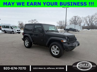 2021 Jeep Wrangler Sport S 4X4 !!!
