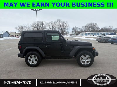 2021 Jeep Wrangler Sport S 4X4 !!!