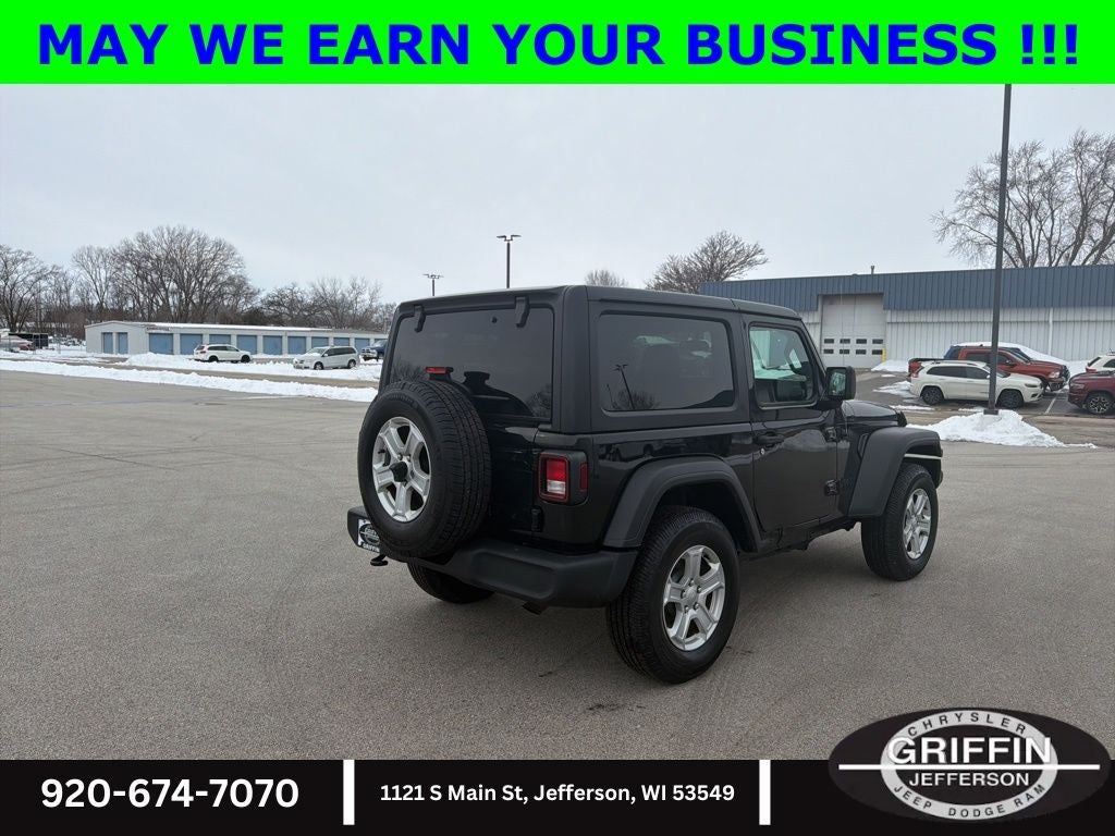 2021 Jeep Wrangler Sport S 4X4 !!!
