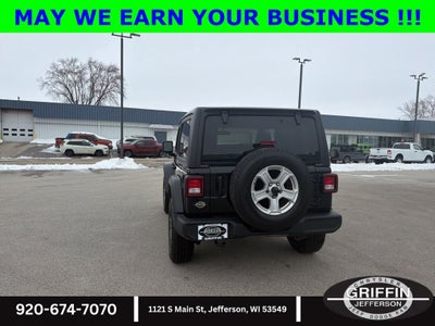 2021 Jeep Wrangler Sport S 4X4 !!!