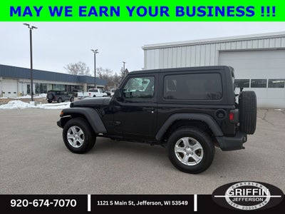 2021 Jeep Wrangler Sport S 4X4 !!!