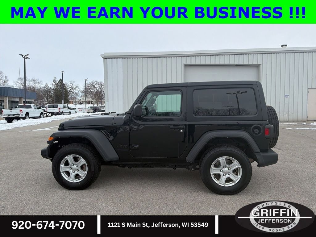 2021 Jeep Wrangler Sport S 4X4 !!!