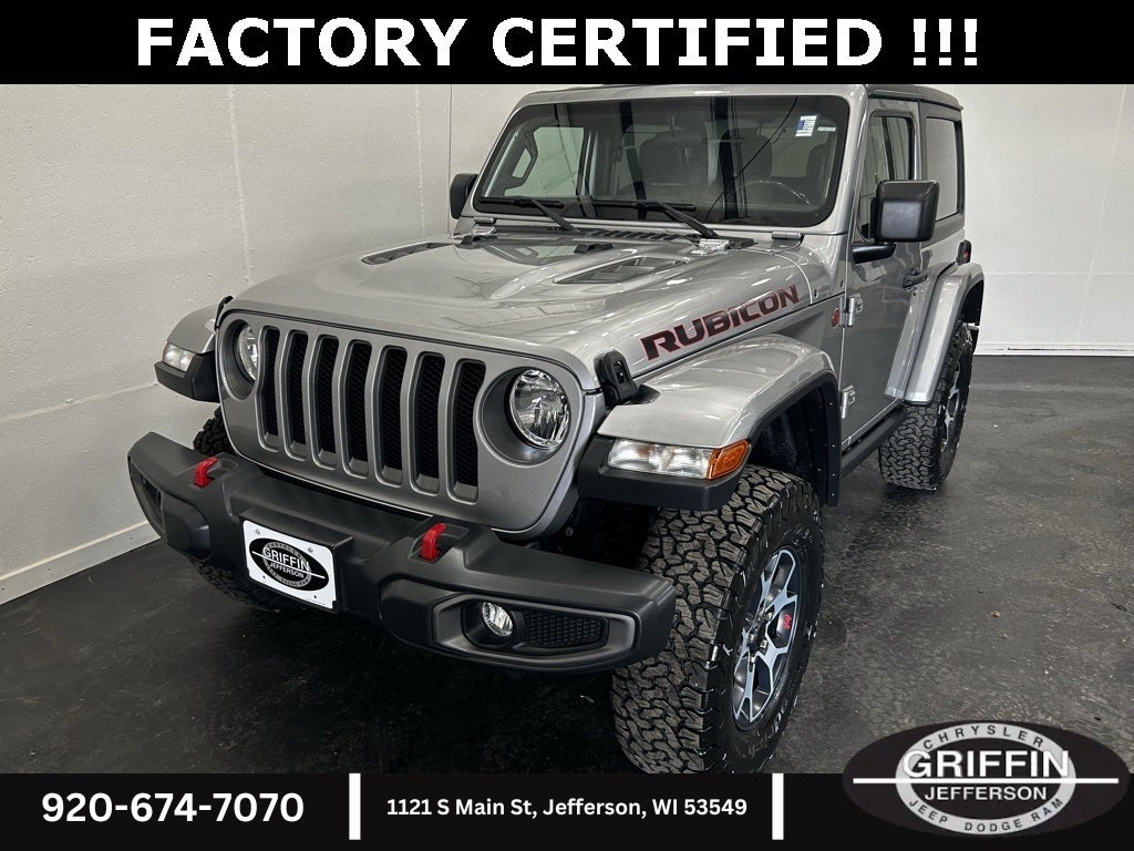 2019 Jeep Wrangler Rubicon FACTORY CERTIFIED !!!!