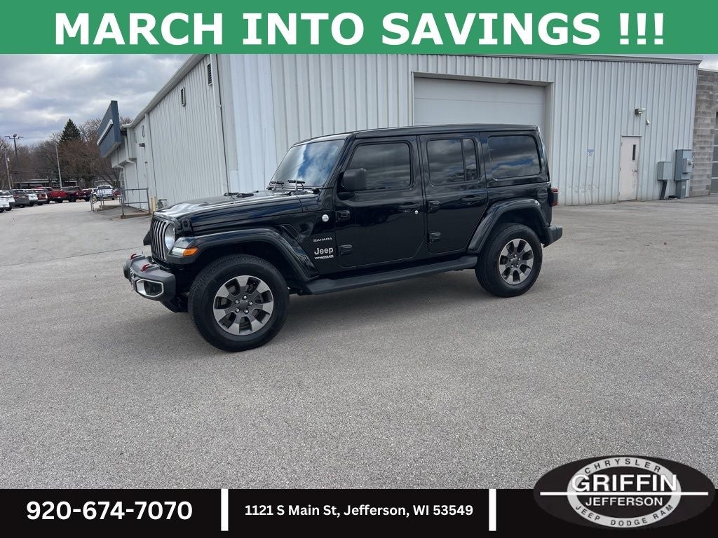 2021 Jeep Wrangler Unlimited Sahara Sky One Power Top !!!