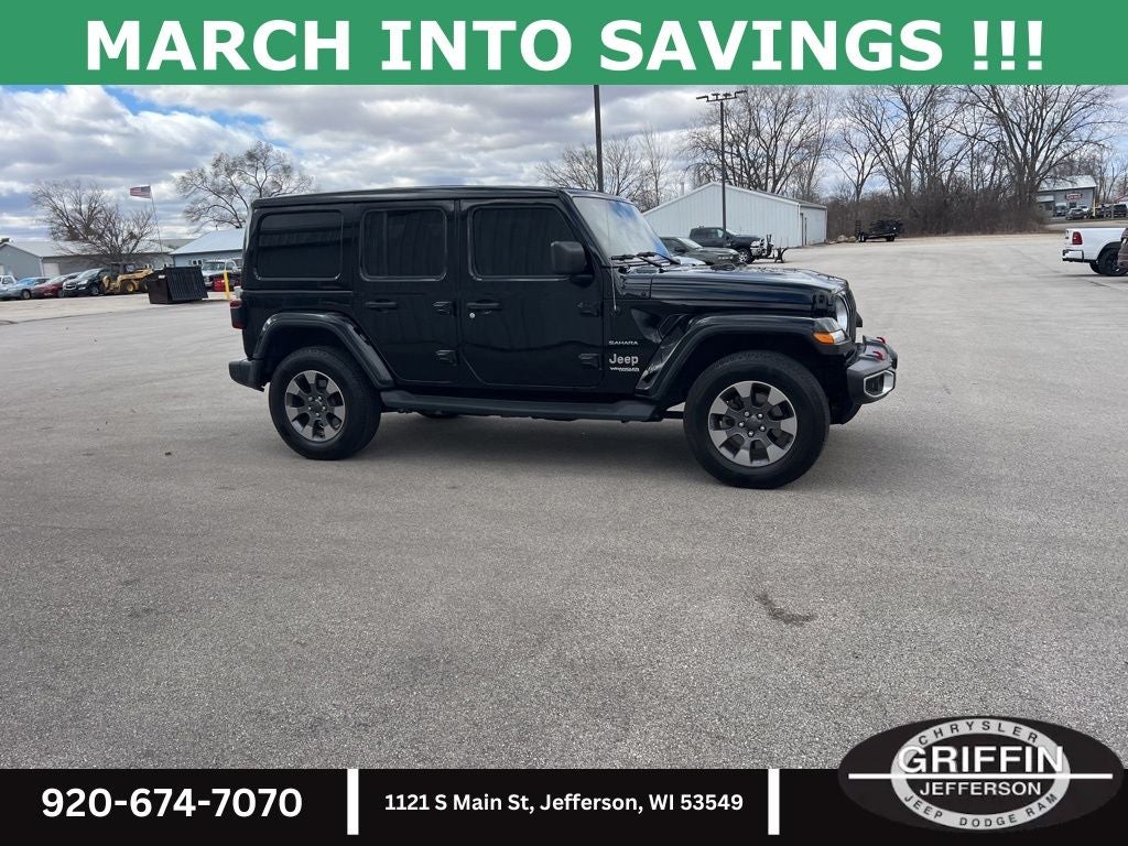 2021 Jeep Wrangler Unlimited Sahara Sky One Power Top !!!