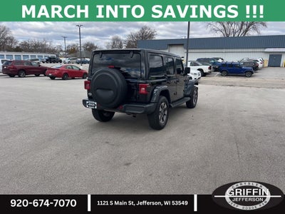 2021 Jeep Wrangler Unlimited Sahara Sky One Power Top !!!