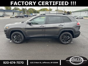 2023 Jeep Cherokee Altitude Lux 4x4 ***FACTORY CERTIFIED***