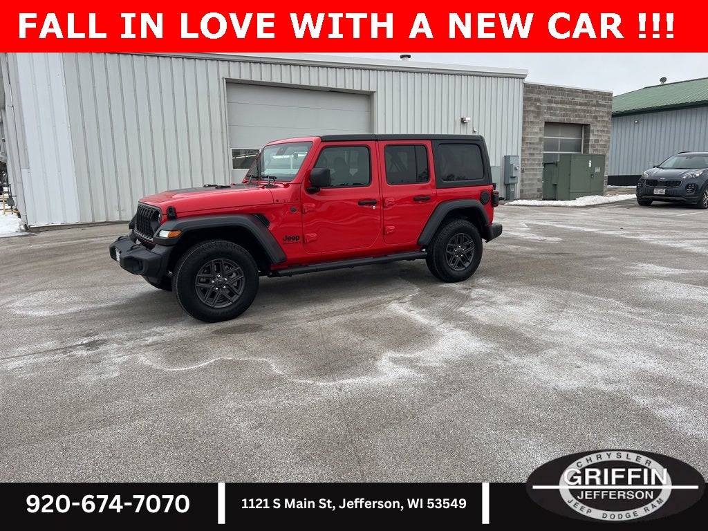 2024 Jeep Wrangler Sport S 4X4 3.6L !!!