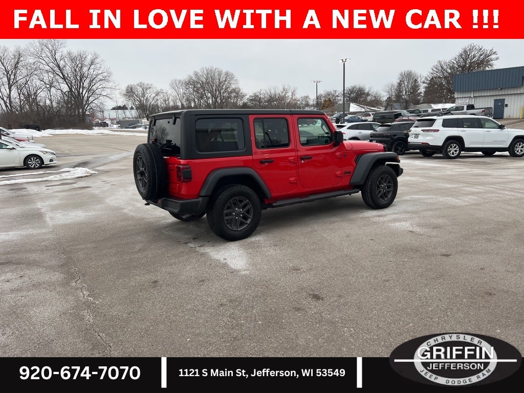 2024 Jeep Wrangler Sport S 4X4 3.6L !!!