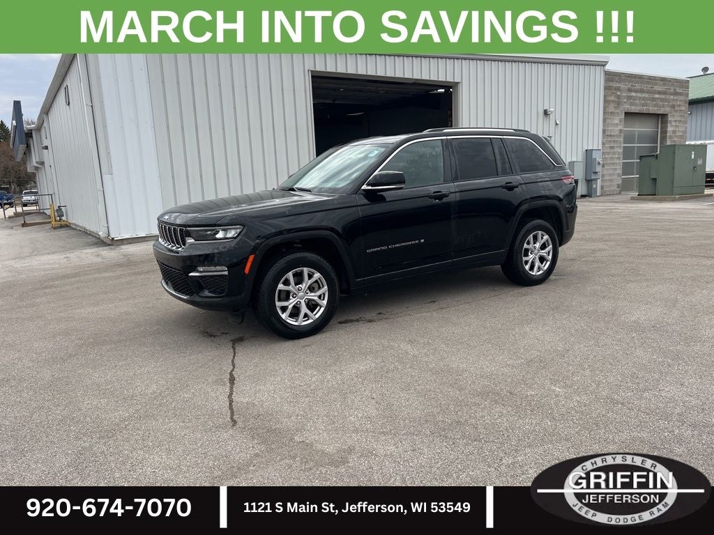 2022 Jeep Grand Cherokee Limited 4X4 V6 !!!