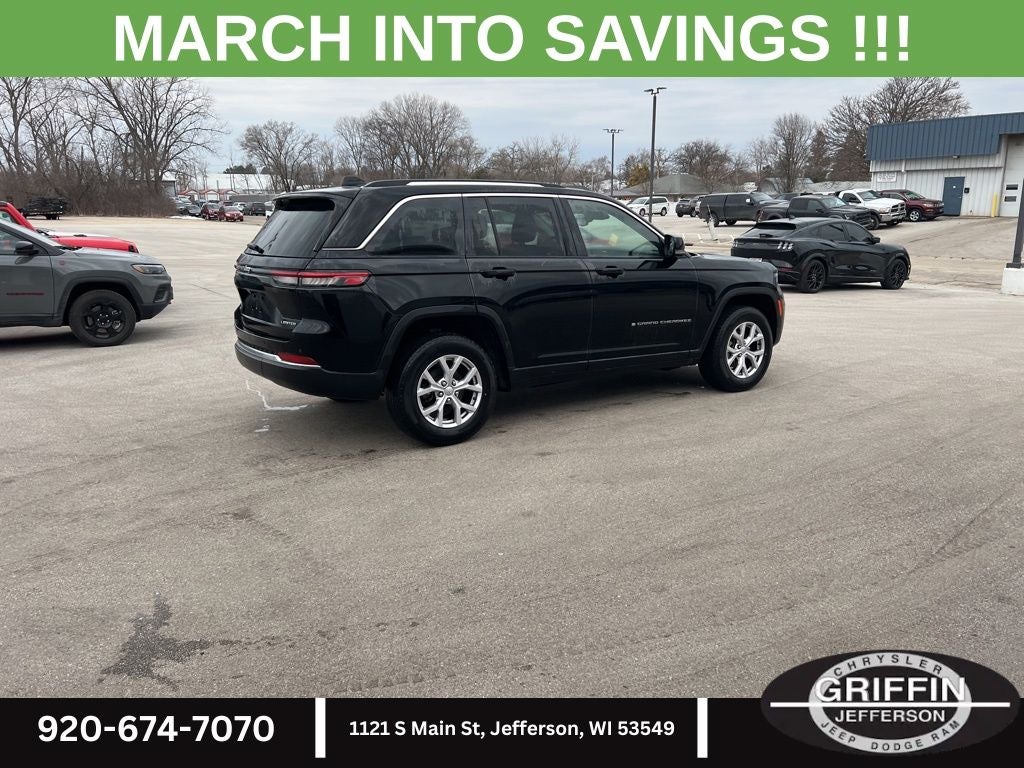 2022 Jeep Grand Cherokee Limited 4X4 V6 !!!