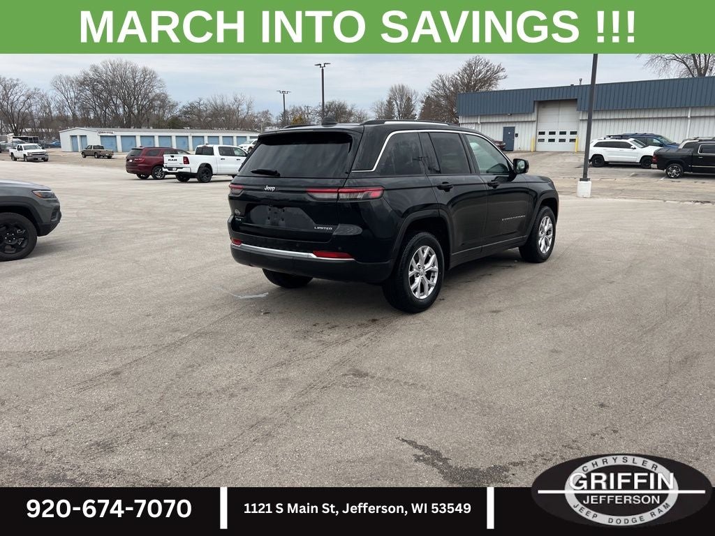 2022 Jeep Grand Cherokee Limited 4X4 V6 !!!