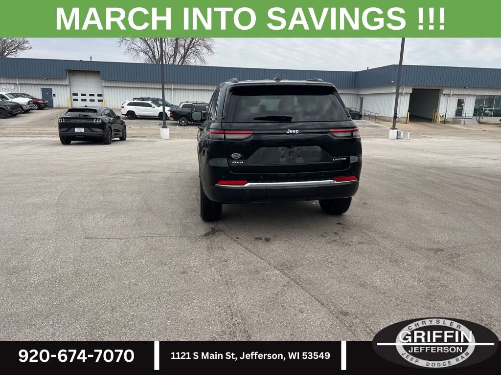 2022 Jeep Grand Cherokee Limited 4X4 V6 !!!