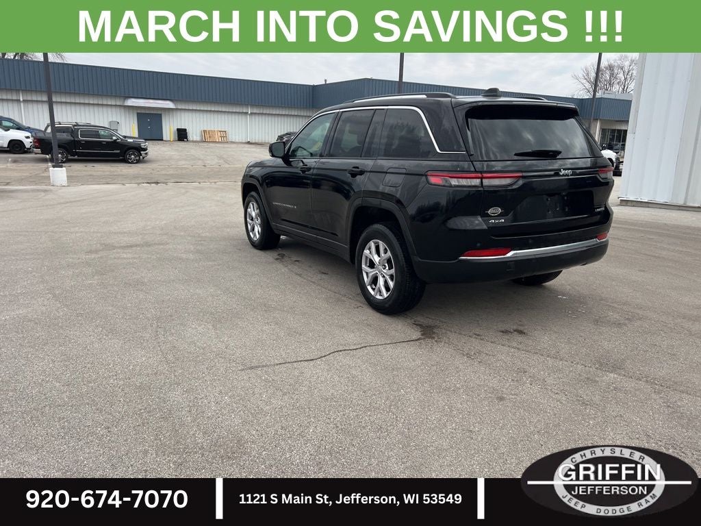 2022 Jeep Grand Cherokee Limited 4X4 V6 !!!
