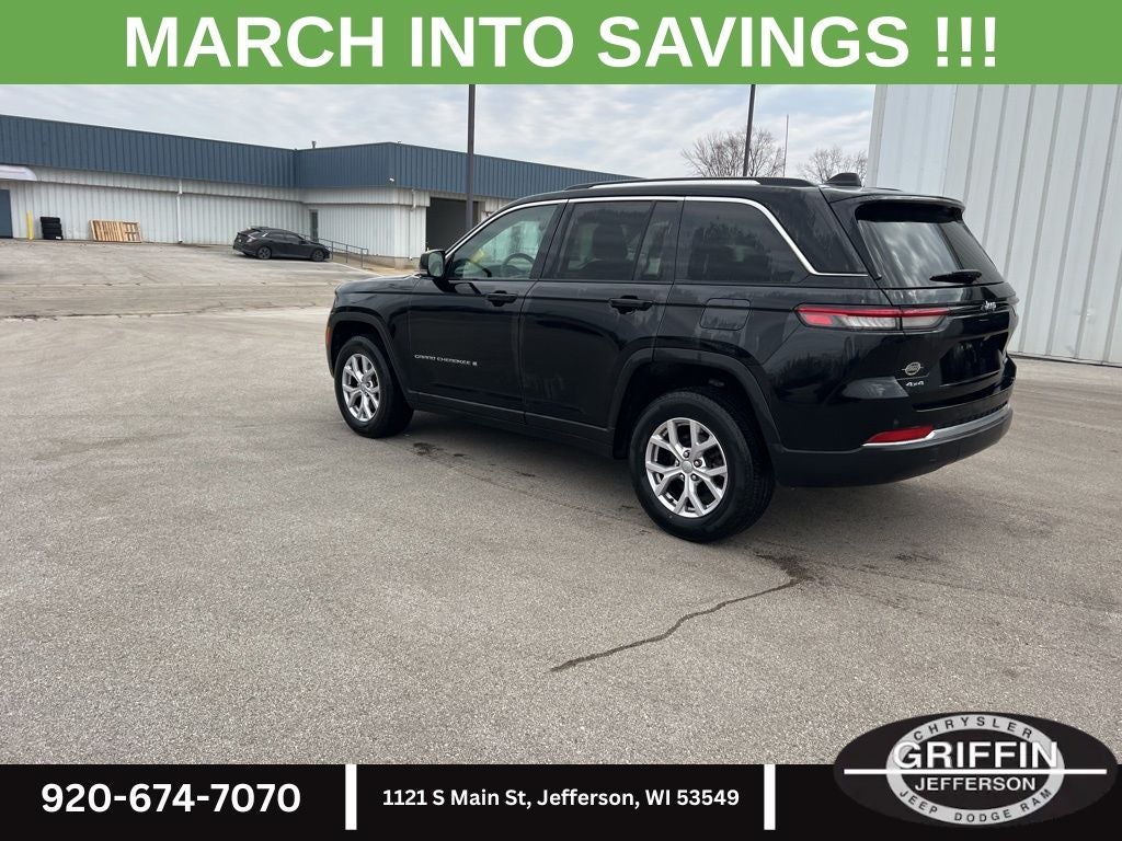 2022 Jeep Grand Cherokee Limited 4X4 V6 !!!