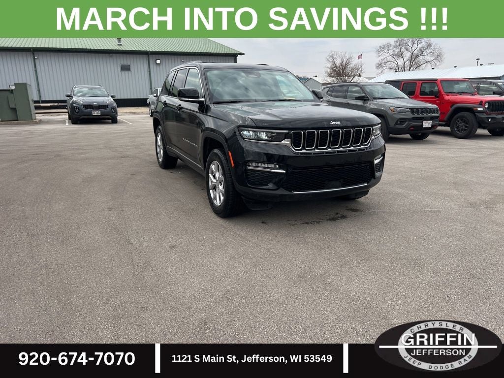 2022 Jeep Grand Cherokee Limited 4X4 V6 !!!