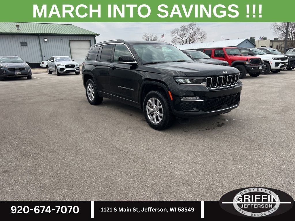 2022 Jeep Grand Cherokee Limited 4X4 V6 !!!