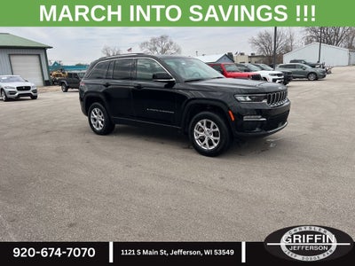 2022 Jeep Grand Cherokee Limited 4X4 V6 !!!