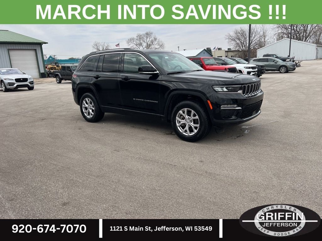 2022 Jeep Grand Cherokee Limited 4X4 V6 !!!