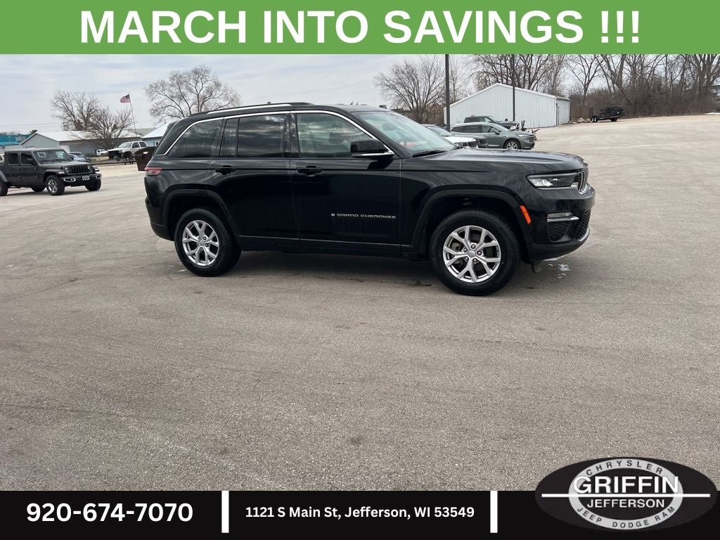 2022 Jeep Grand Cherokee Limited 4X4 V6 !!!