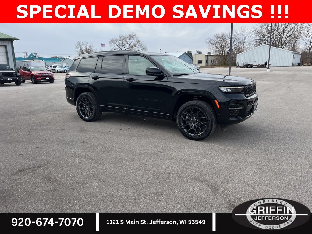 2025 Jeep Grand Cherokee L Summit OBSIDIAN PACKAGE !!!