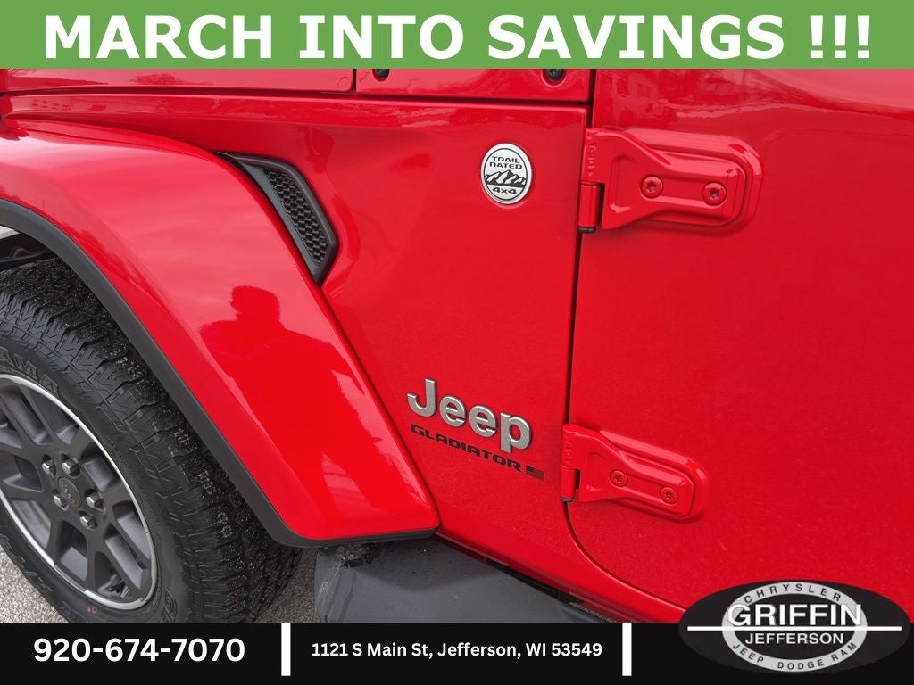 2023 Jeep Gladiator Overland 4X4 V6 !!!