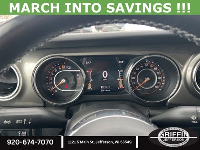 2023 Jeep Gladiator Overland 4X4 V6 !!!