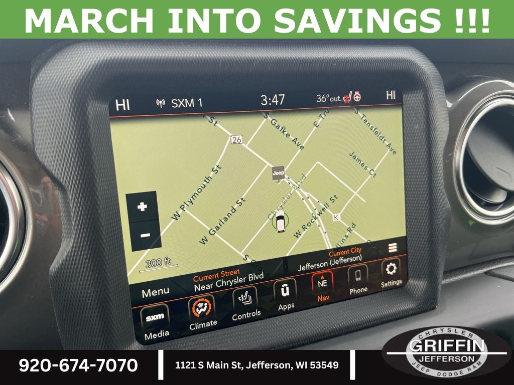 2023 Jeep Gladiator Overland 4X4 V6 !!!