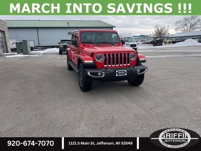 2023 Jeep Gladiator Overland 4X4 V6 !!!