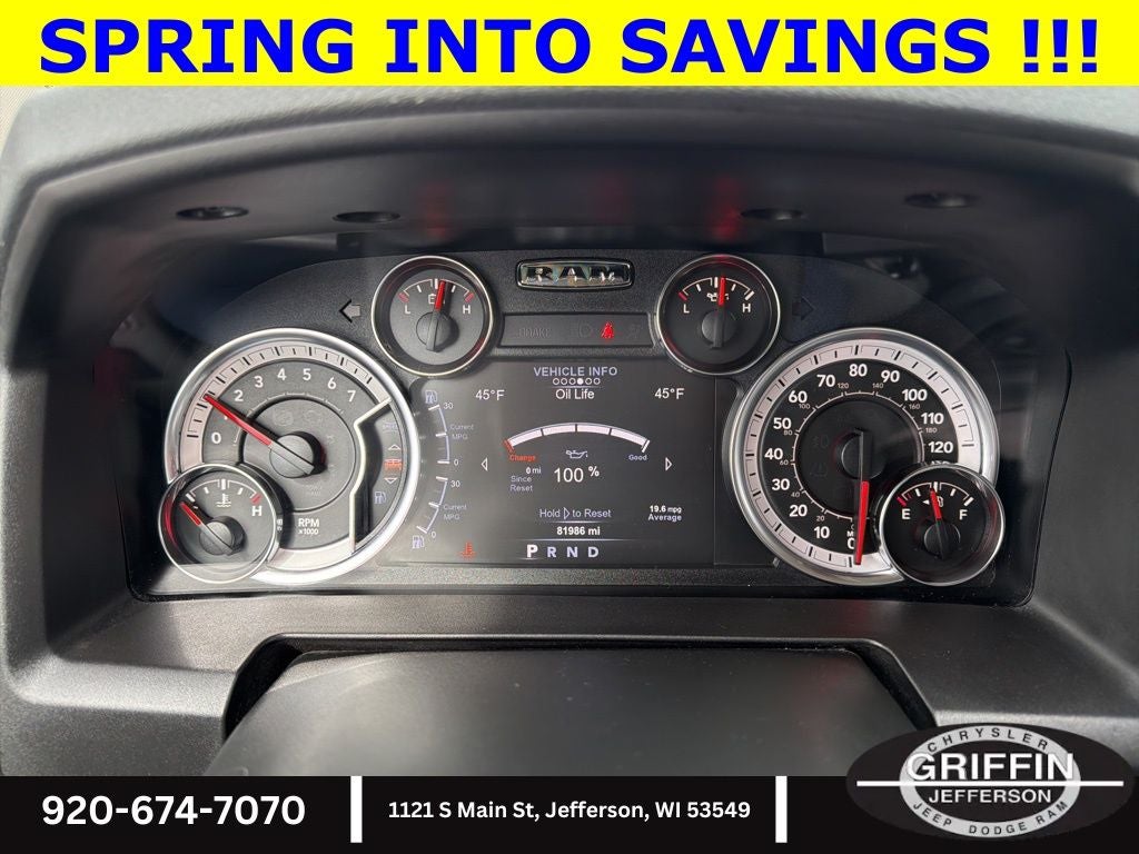 2018 RAM 1500 Big Horn 3.6L V6 !!!