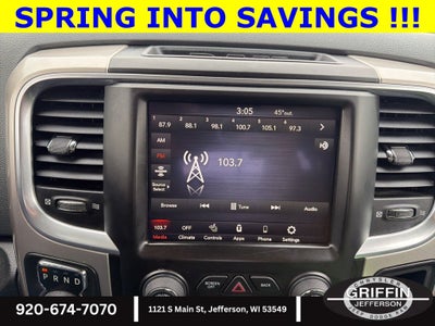 2018 RAM 1500 Big Horn 3.6L V6 !!!