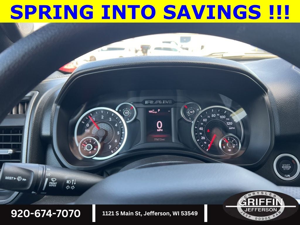 2025 RAM 1500 Tradesman 4X4 !!!