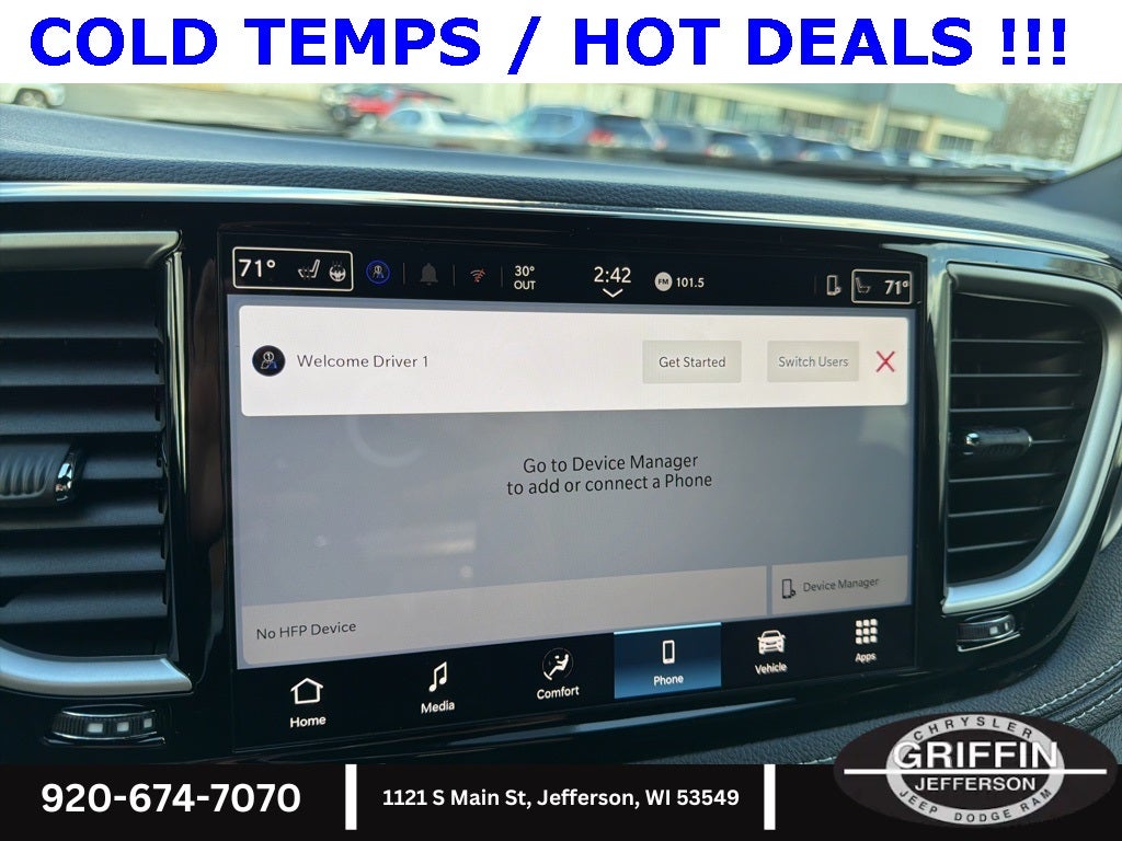 2026 Chrysler Pacifica Select SAFETY SPHERE !!!