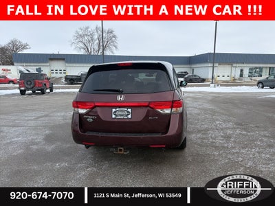 2015 Honda Odyssey Touring Elite