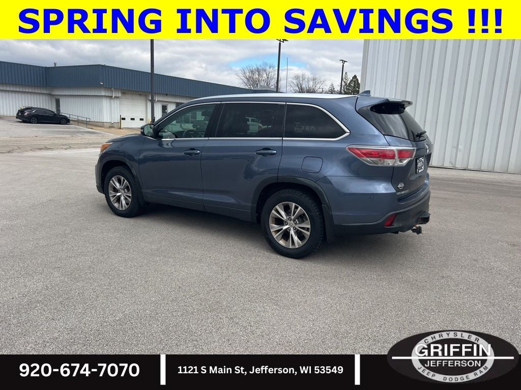 2015 Toyota Highlander XLE V6 AWD !!!