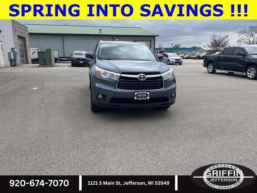 2015 Toyota Highlander XLE V6 AWD !!!