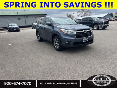 2015 Toyota Highlander XLE V6 AWD !!!