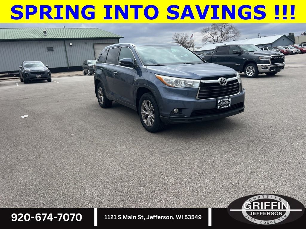 2015 Toyota Highlander XLE V6 AWD !!!