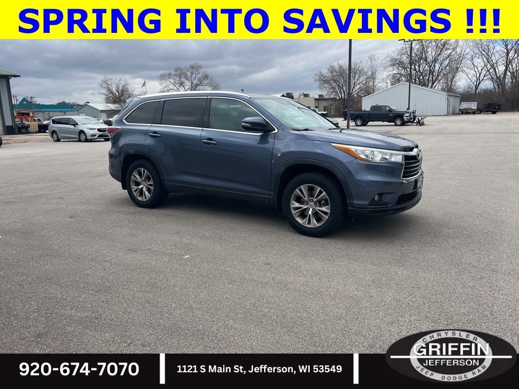2015 Toyota Highlander XLE V6 AWD !!!
