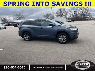 2015 Toyota Highlander XLE V6 AWD !!!
