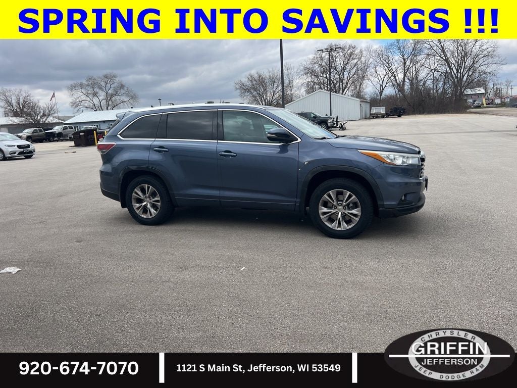 2015 Toyota Highlander XLE V6 AWD !!!