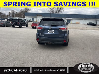 2015 Toyota Highlander XLE V6 AWD !!!